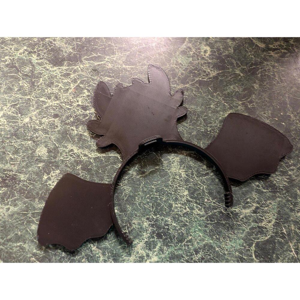 Labubu Toothless Dragon Headband 3D Printed – Doll Accessory - Picture 4 of 4